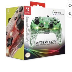 PDP PDP Afterglow Prismatic LED Deluxe + Audio Wired Controller: Multicolor - Nintendo Switch