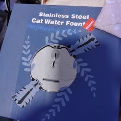 stainless steel cat water fountain 