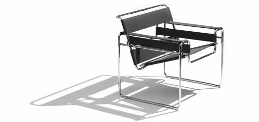 FREE Modern Bauhaus Black Sling Lounge Chair