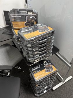 246 Piece Drill Bit Set, Brand New