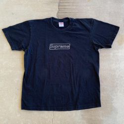 Supreme X Kaws Box Logo Tee