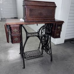 ANTIQUE 1874 SINGER SEWING MACHINE Vintage 