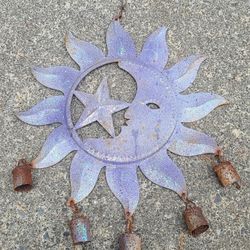 Cute Sun/moon Yard Decor 