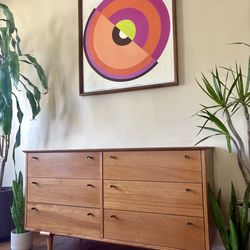 1960 's 6 Drawer Dresser from the Furniture Guild of California