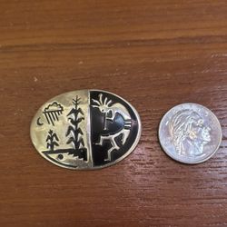 Hopi Sterling Silver Pin 120.00