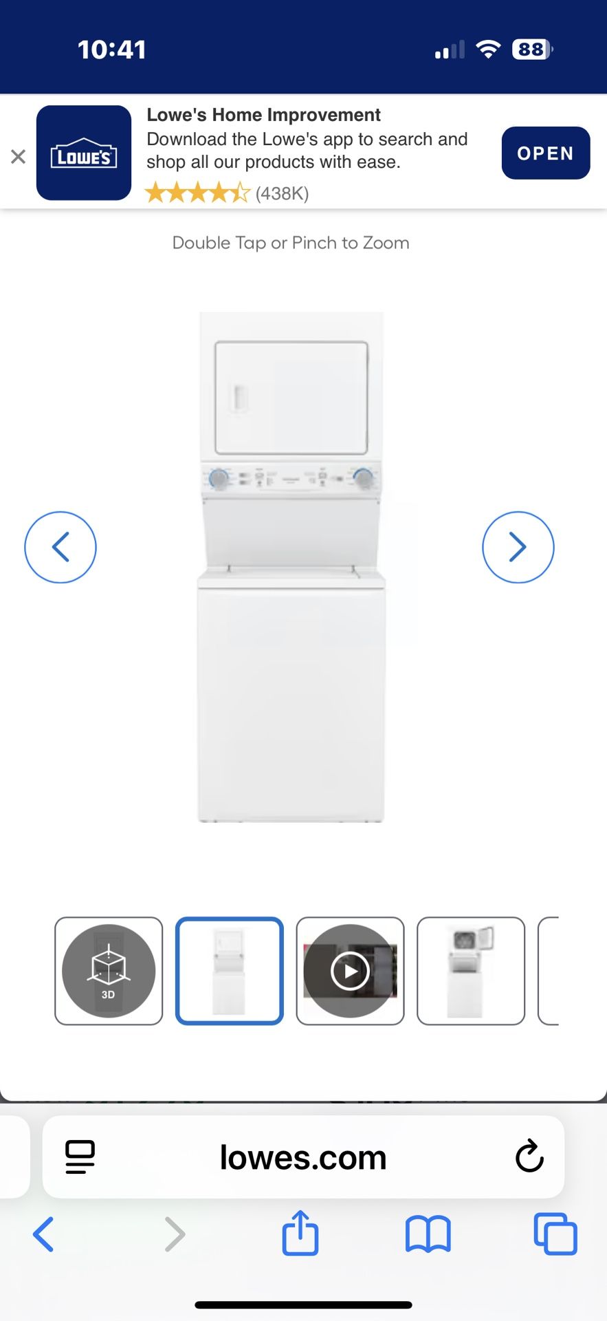 Frigidaire Stackable Washer And Prayer