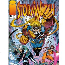 STORMWATCH #02 (1993) JIM LEE | TRADE DRESS | 1ST CANNON & FAHRENHEIT 