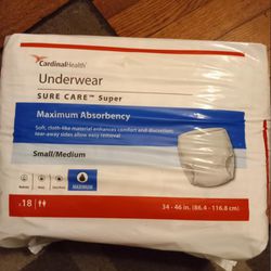 Cardinal Health Incontinence Disposable Underwear 