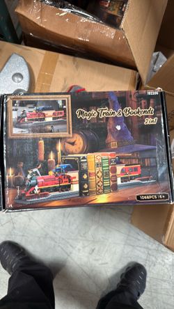 Magic train and book ends