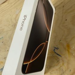 iPhone 16 Pro Max Box