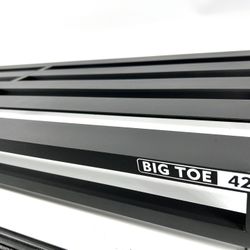 Ghost Fire Guitar Large Pedal Board Aluminum Alloy 41.7"x15.7" (V-BIG TOE 42) with Carry Bag