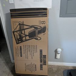 Inversion Table New Not Open 
