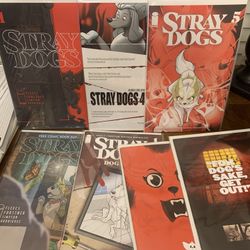 Stray Dogs lot of 7 Comics Including #1 & Dog Days