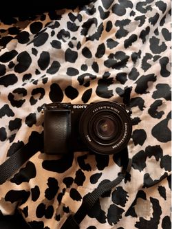 Sony alpha 6100 mirrorless camera