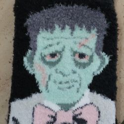 Bath and Body Works Frankenstein Halloween Socks 