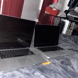 2 MacBook Pros13in And15 Inch 2012. ( Parts Only)
