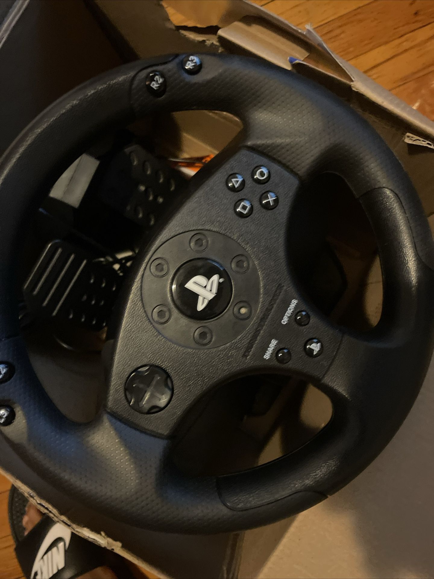 playstation T80 steering wheel 