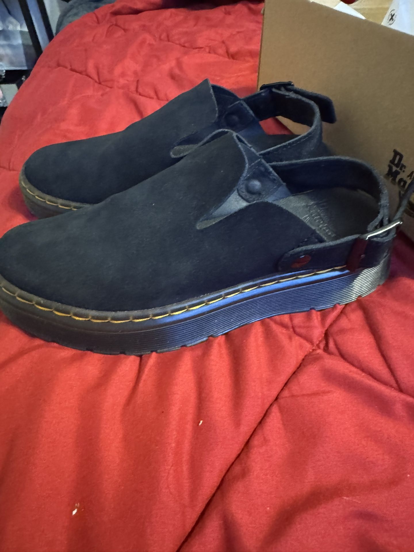 Dr. Martens Carlson Suede Sling Back