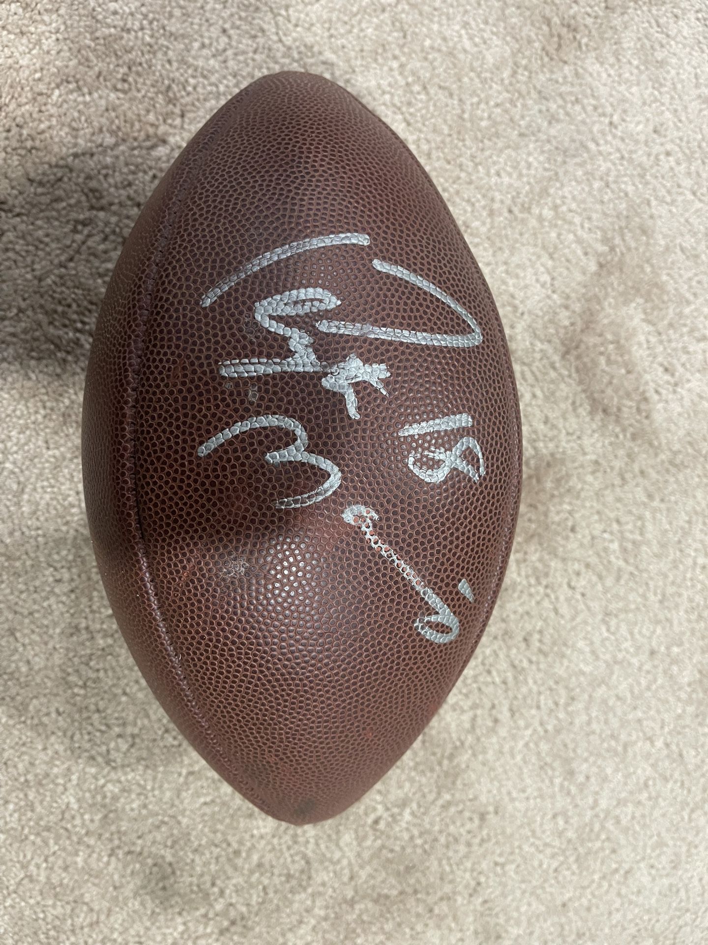Peyton Manning Autographed Football