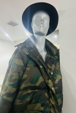 Ski Views Camouflage Puffer Jacket - pre-owned - 1x