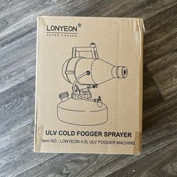 Electric ULV Cold Fogger Machine for Mold &  Mildew Treatment (4.5L) NEW!