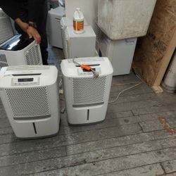 Two 70-Pint Dehumidifiers In Excellent Condition