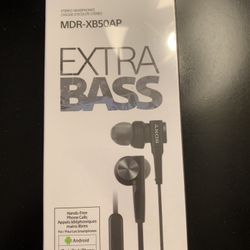 Sony Extra Bass Headphones 