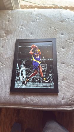 Kobe framed picture