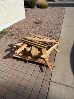 Pallet and scrap wood