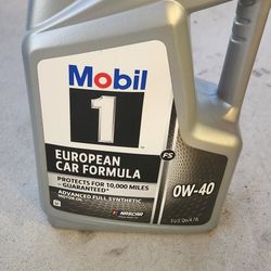 Mobil 1 OW-40 Synthetic Oil