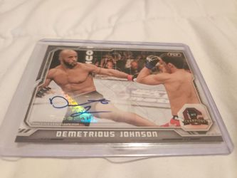 Demetrious Johnson Ufc auto