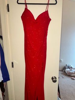 Red dress