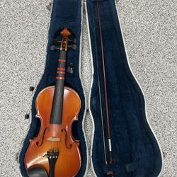 Leon Aubert Violin Stradivarius Model 808 4/4 ~ Made in Romania
