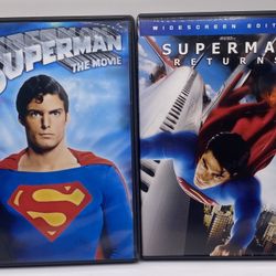 Superman The Movie & Superman Returns 2 Movie Bundle Pack DVD !!!