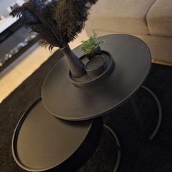 Black Nesting Tables