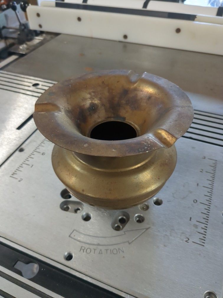 Antique Brass Spittoon