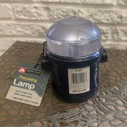 Ozark Trail Focusing Lamp Lantern Flashlight Camping With Hook For Hanging new