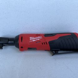 Milwaukee M12 12-Volt Lithium-Ion Cordless 3/8 in. Ratchet (Tool-Only)