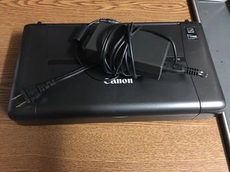 Canon Pixma IP110 Wireless Mobile Printer With Airprint And Cloud Compatible Printer Like New Condition Power Cable & Full Ink Catridge Included $100