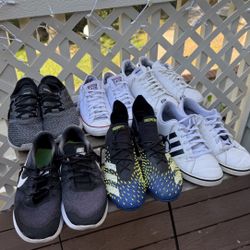 Nike Adidas & Converse Shoes - $20 Each