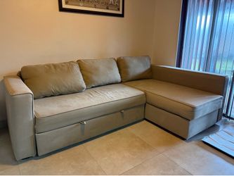 Pullout Couch with storage