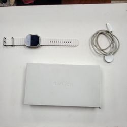 Apple Watch Ultra 2 with charger and box