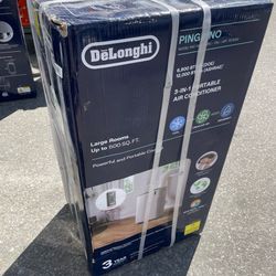 DeLonghi 12000 BTU Portable Air Conditioner Cools Up To 500sq Ft