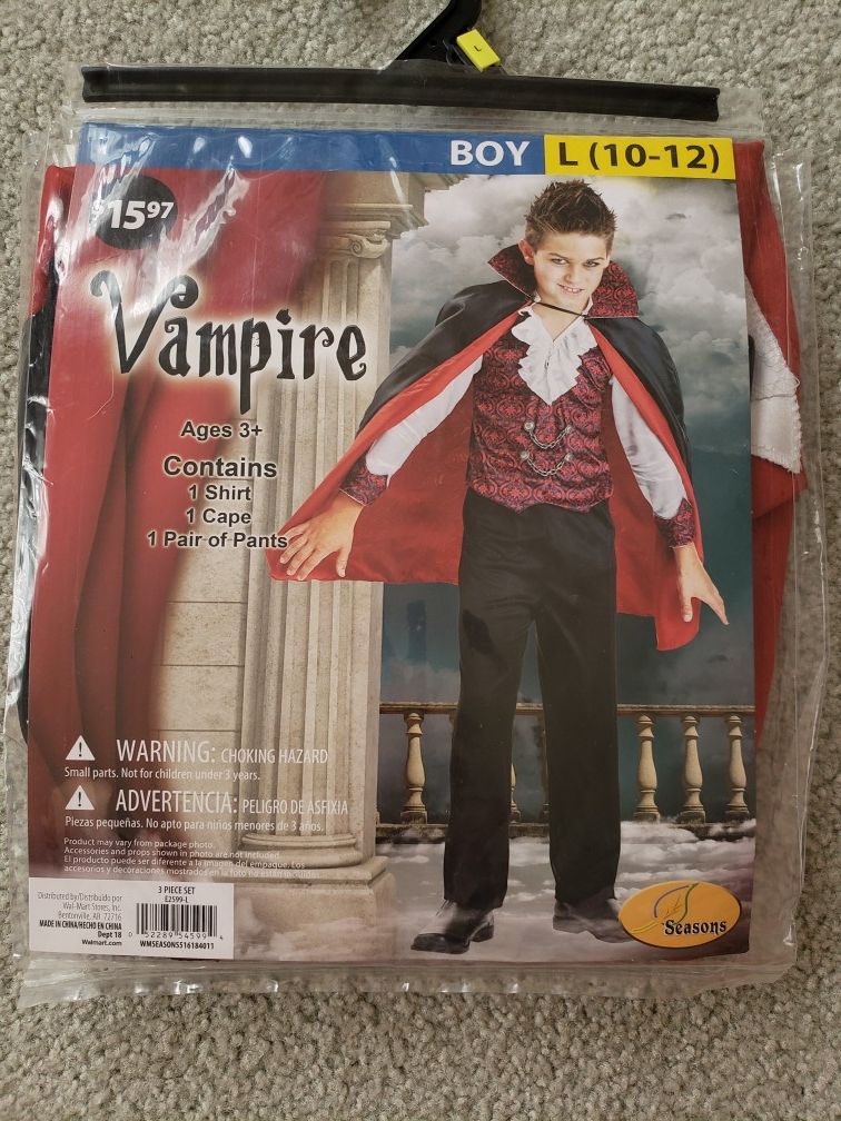 Vampire costume
