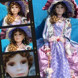 Antique Victorian Porcelain Doll