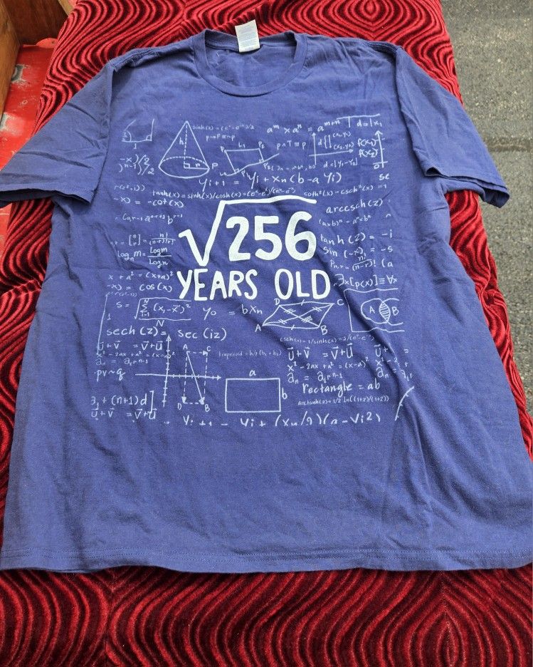 16 Years Old T Shirt Size Large 