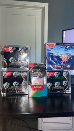 POKEMON SEALED BOOSTER BOX, BLISTERS,ETB