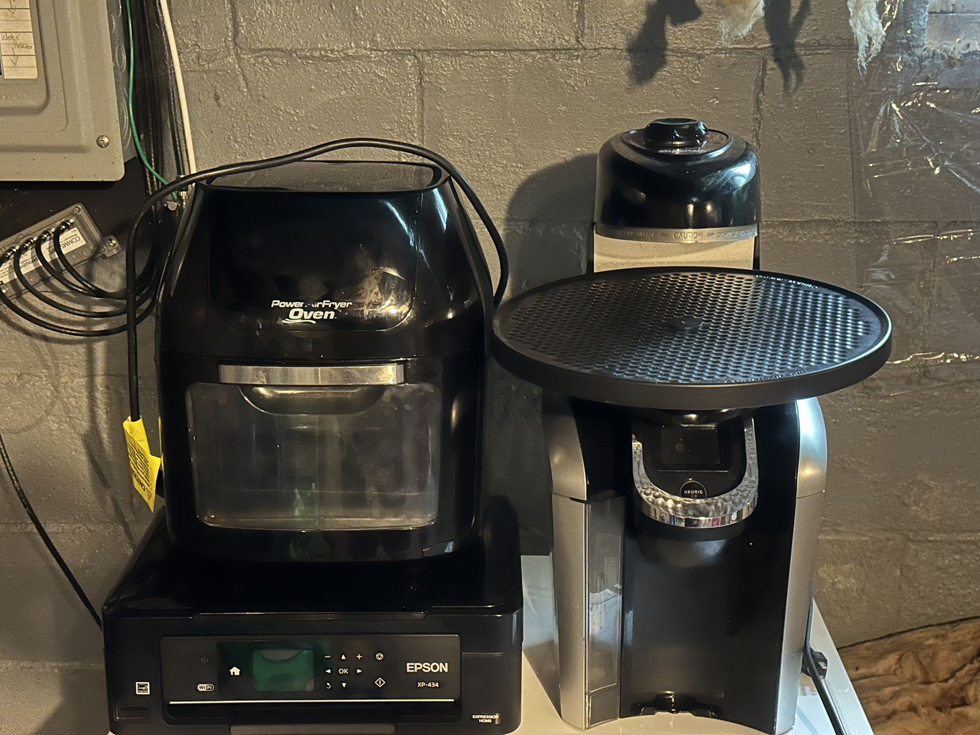 Coffee Machine Printer Emerson Pizza Maker Air Fryer