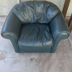 Dark Green Chair