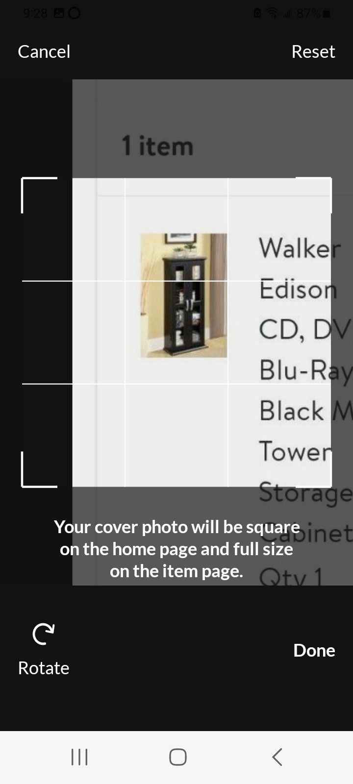 Media Storage Cabinet 